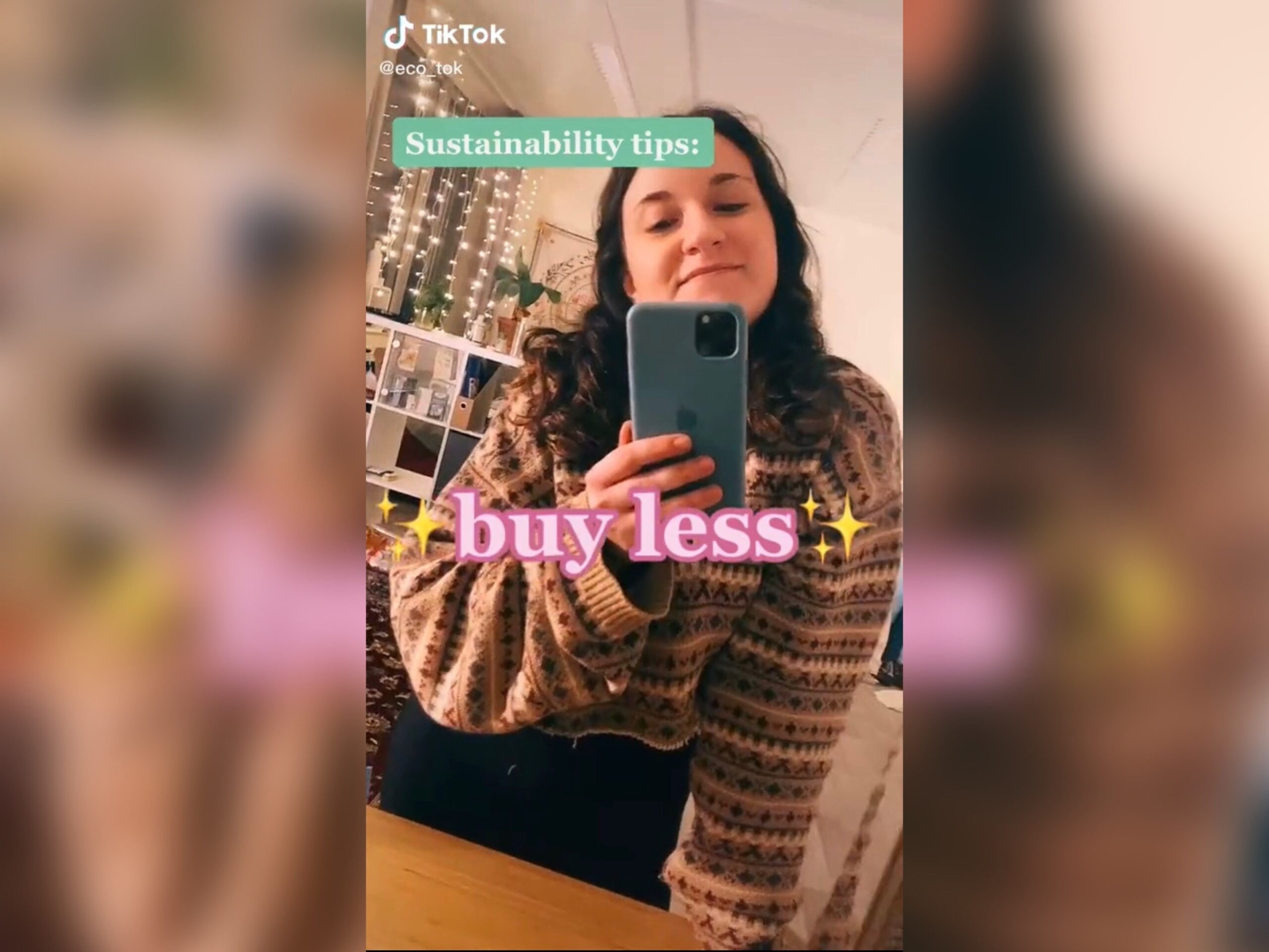 EcoTok: informing people about climate change in TikTok-videos
