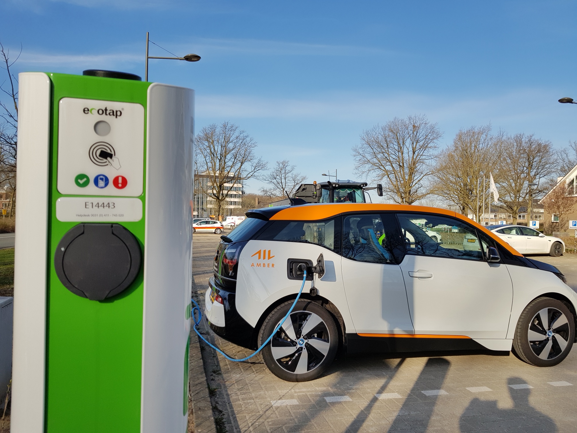 De nieuwe elektrische deelauto BMW i3