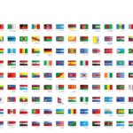 One World Week wereldvlaggen