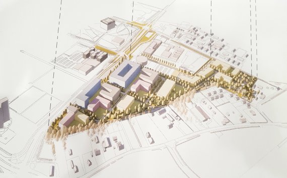 Plattegrond Born-Oost