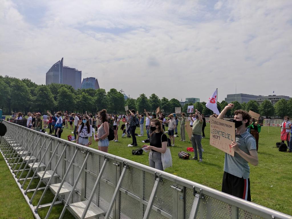 ‘What do we want? To be debt-free!’