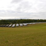 Southill Solar in Engeland, dat zonnepanelen afstemt op het landschap.