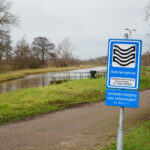 gebied met bordje 'grondwaterwingebied'