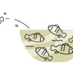 Illustration of fish in a bowl