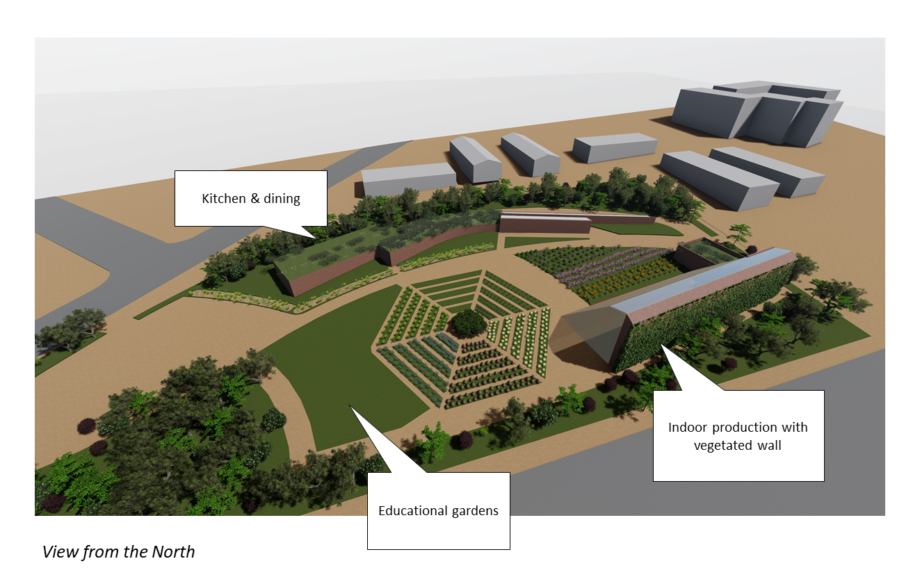 Greenhouse for food-insecure American neighbourhood