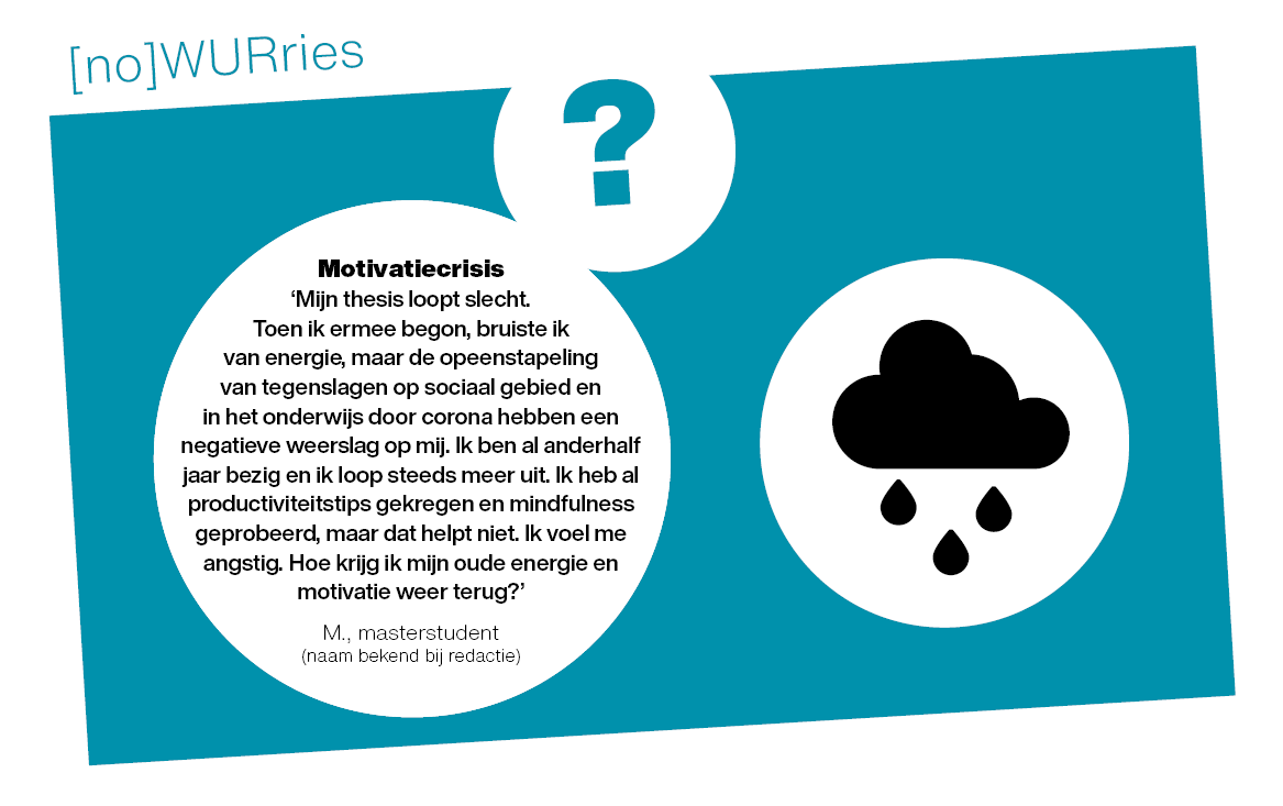 [no]WURries: Motivatiecrisis tijdens thesis