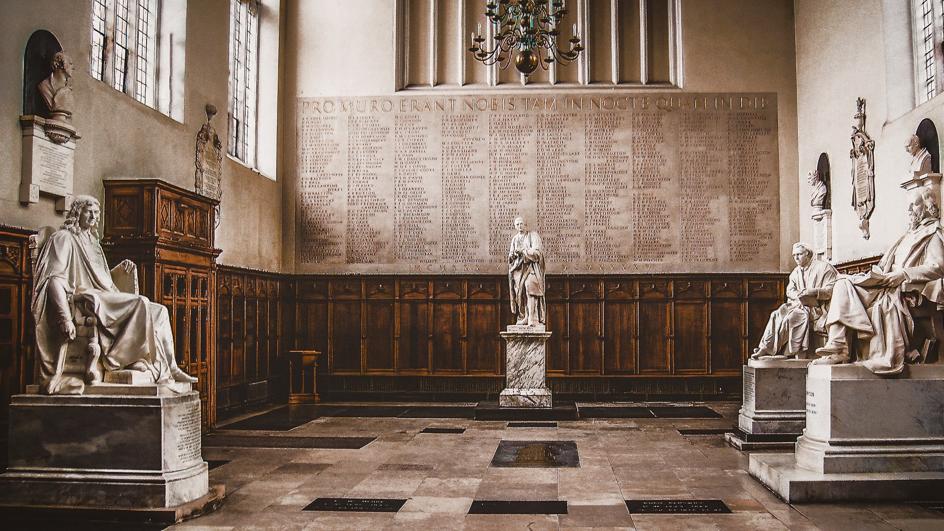 De hall of ame van Cambridge University