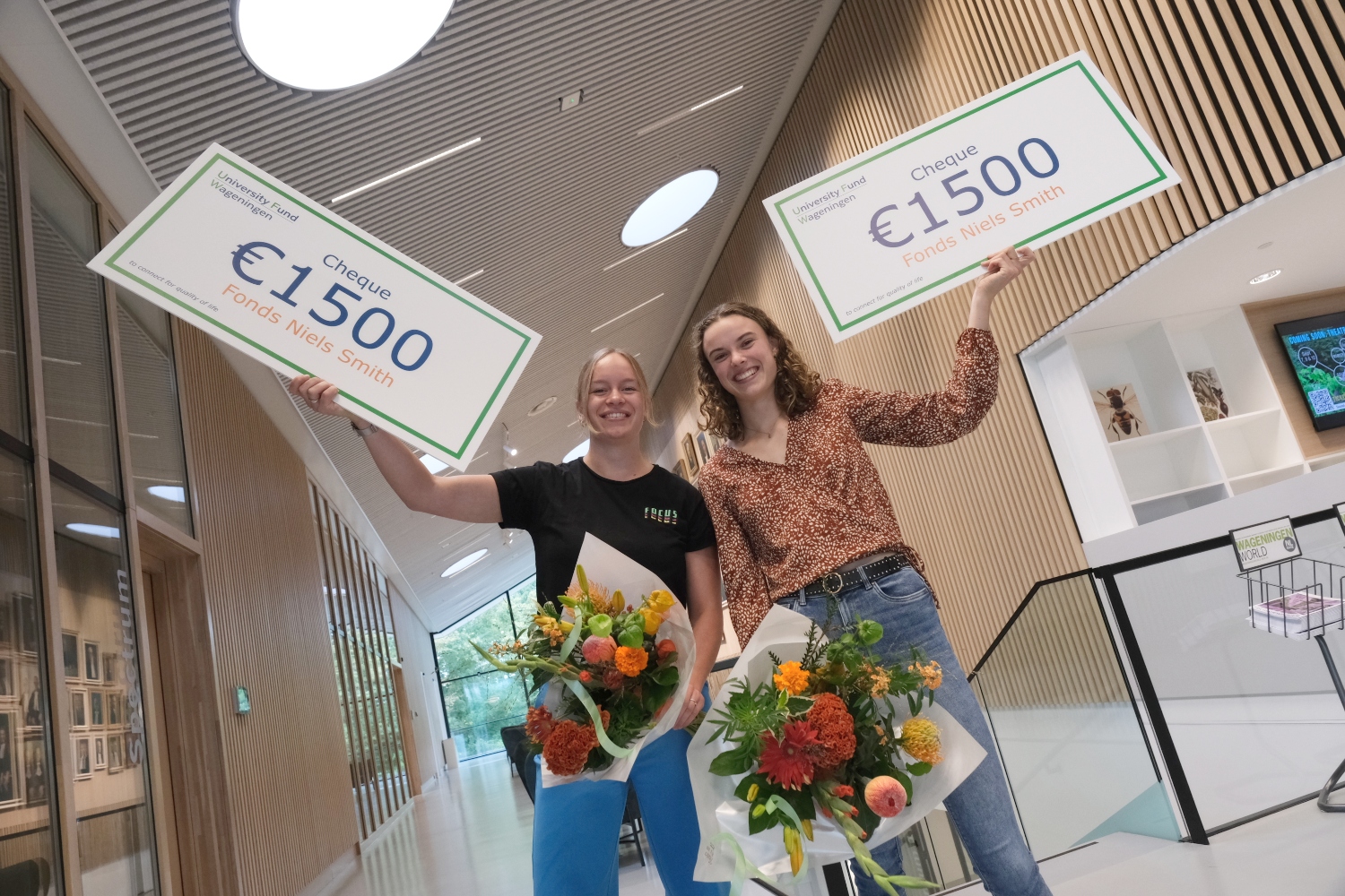 Sports grant for Esma Staal and Sofie Dokter