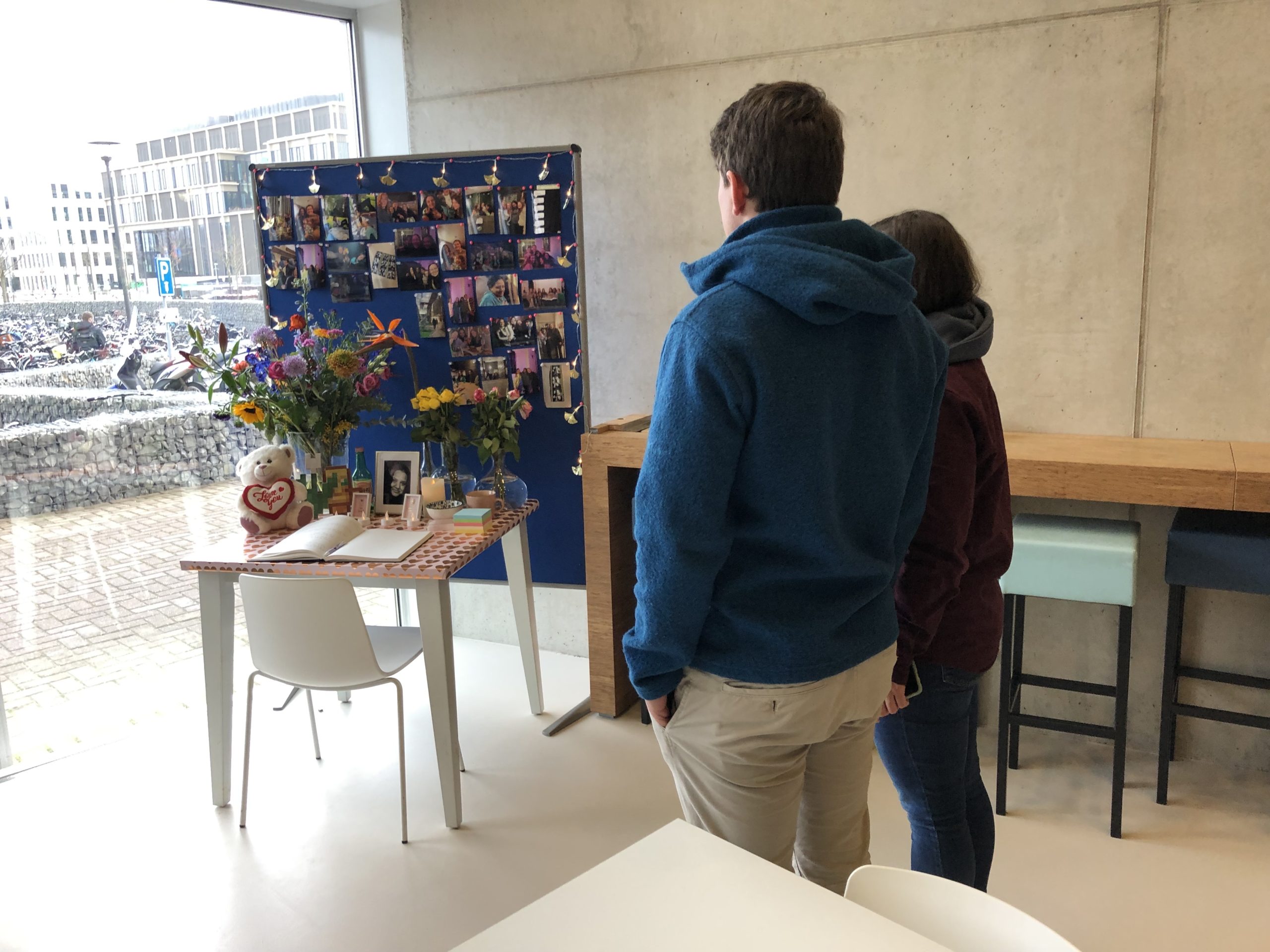 Herdenkingshoek voor omgekomen WUR-student