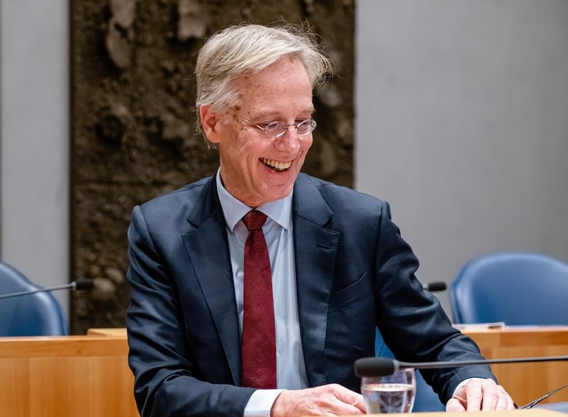 Minister Robbert Dijkgraaf in de Tweede Kamer