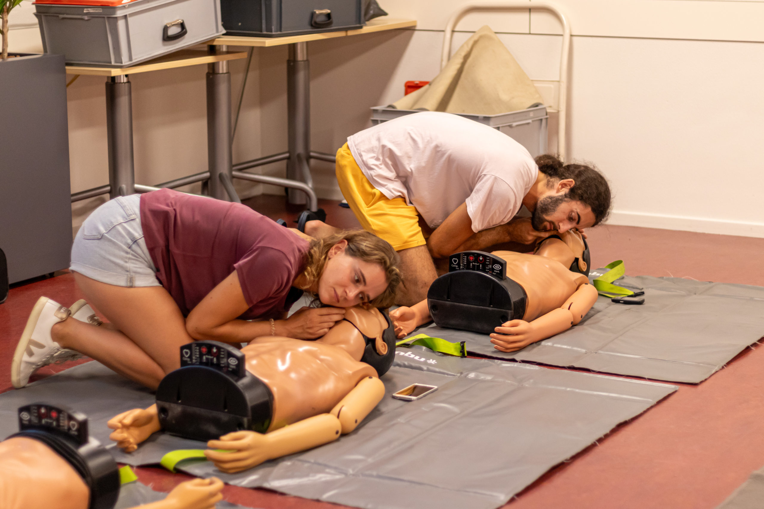 CPR course for student-athletes started