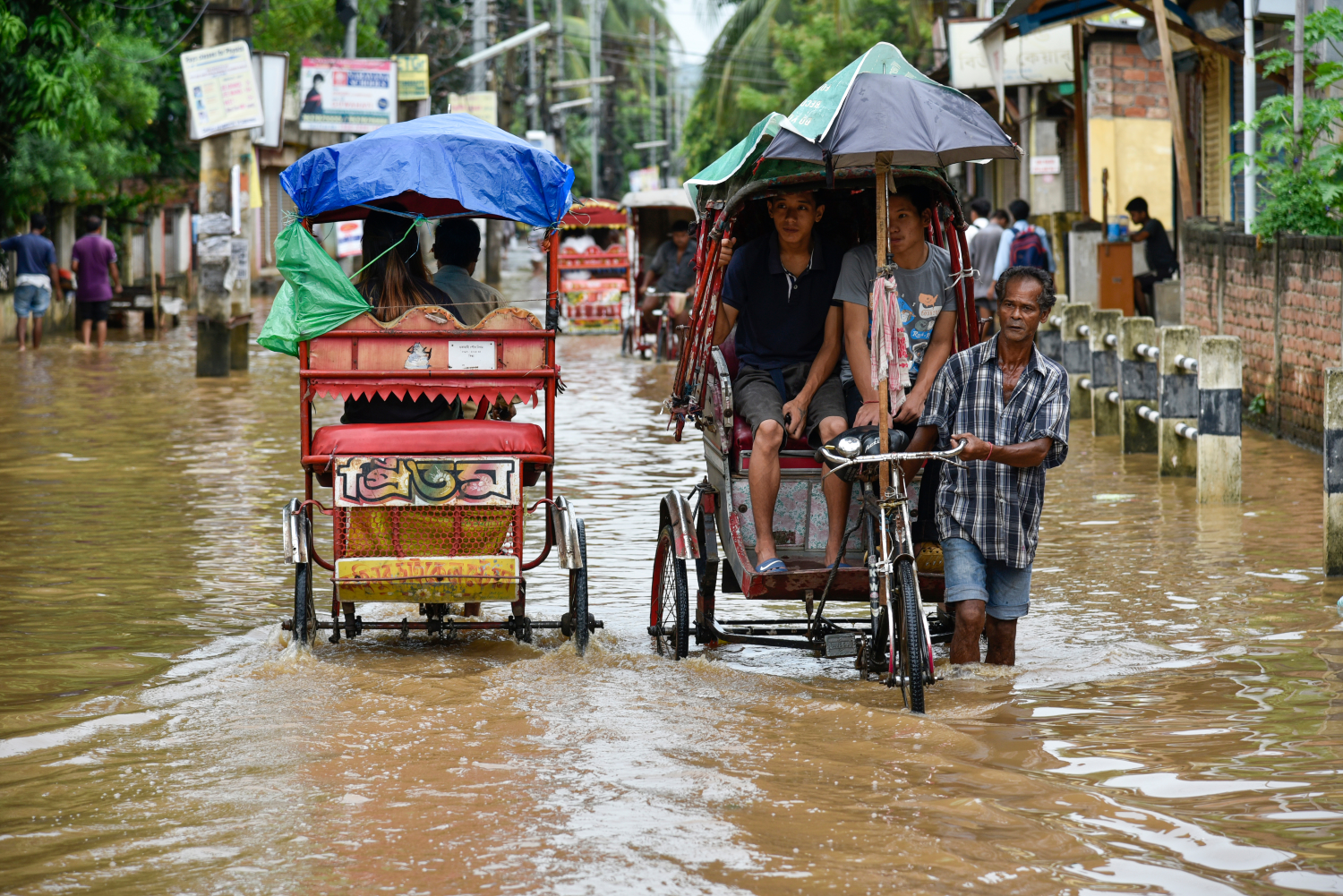 The Indian city of Guwahati