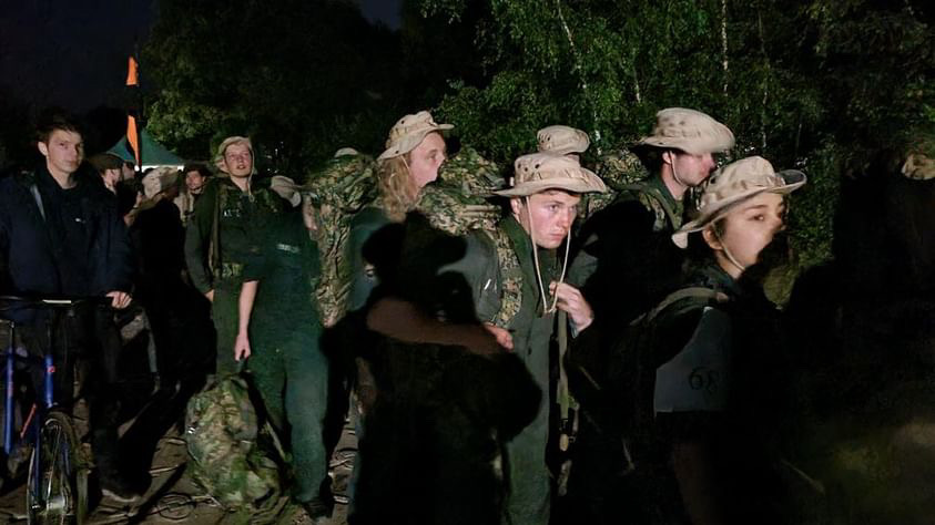 WUR students participate in four-day marches as soldiers