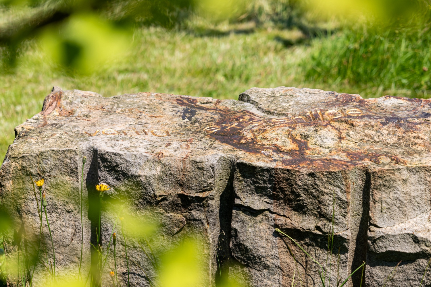 Art on campus: Truth set in stone