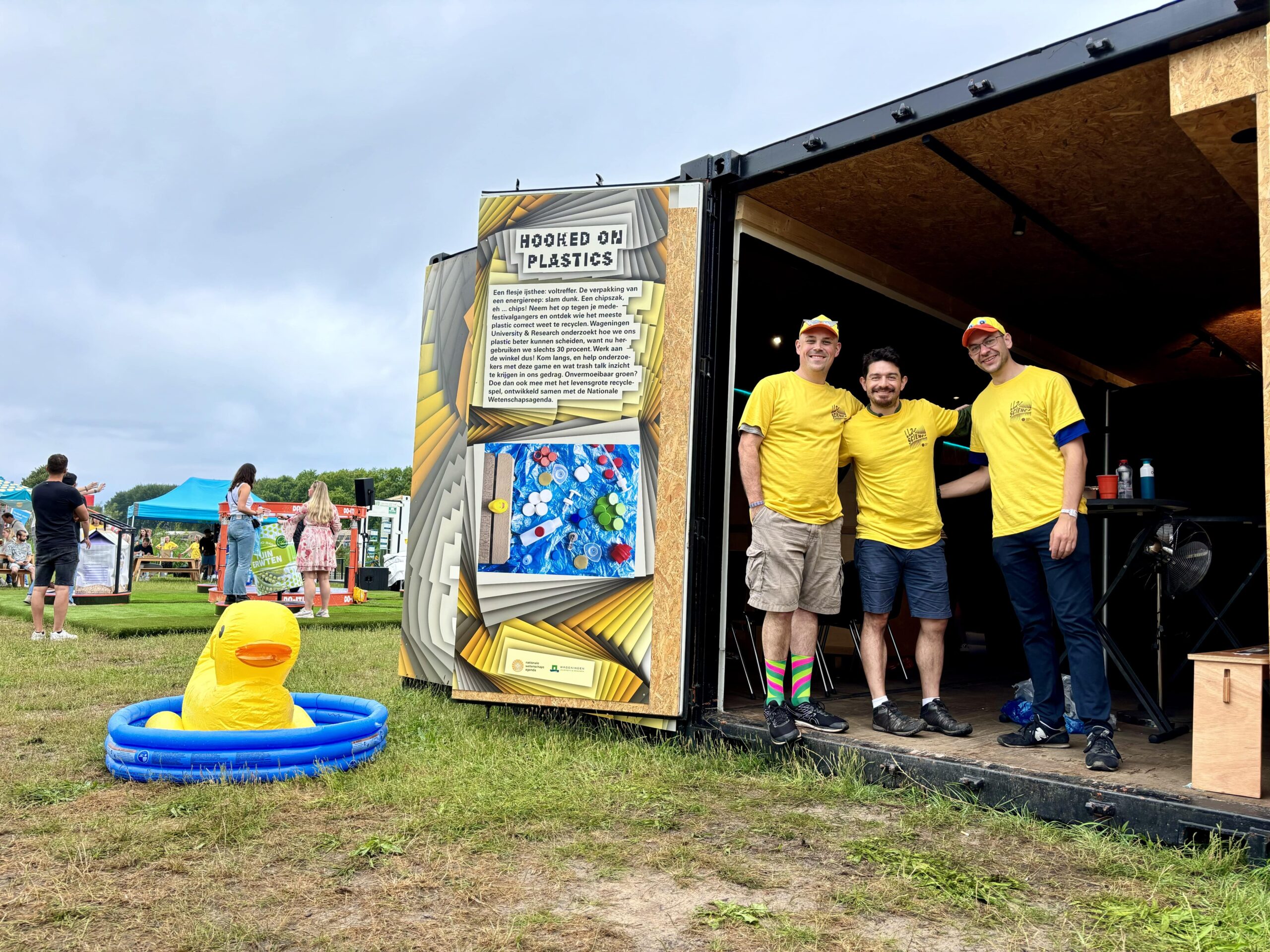 Lowlands Science: fishing for science
