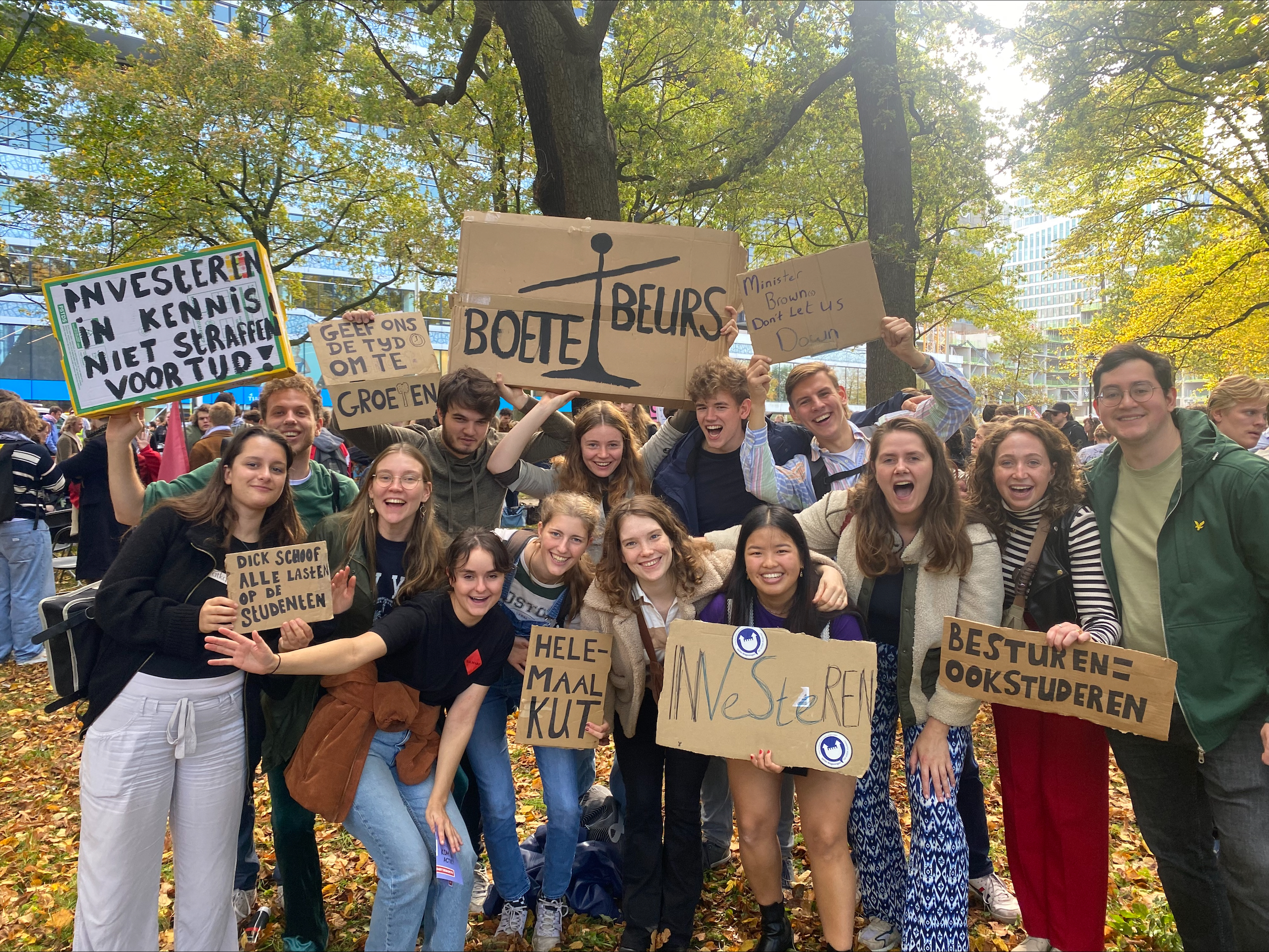 Protesting the slow study fine