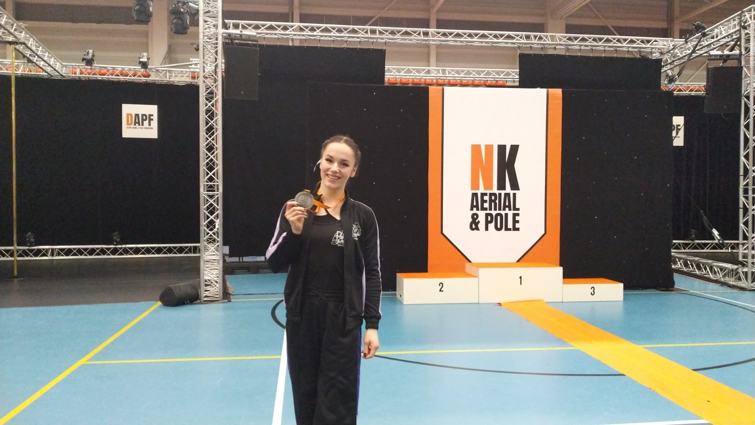 Lisa van Malssen met jaar zilveren medaille