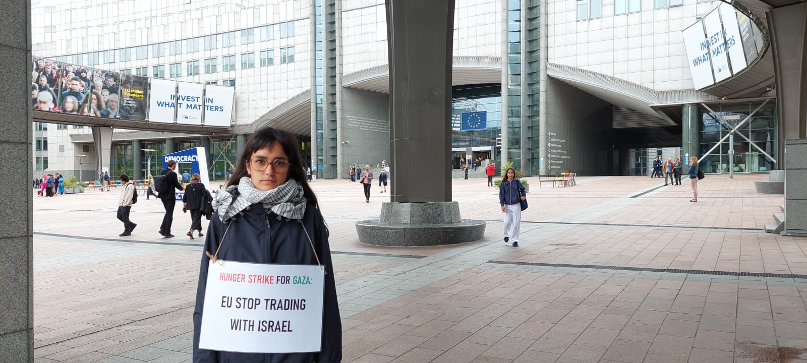 Promovendus in hongerstaking voor Gaza