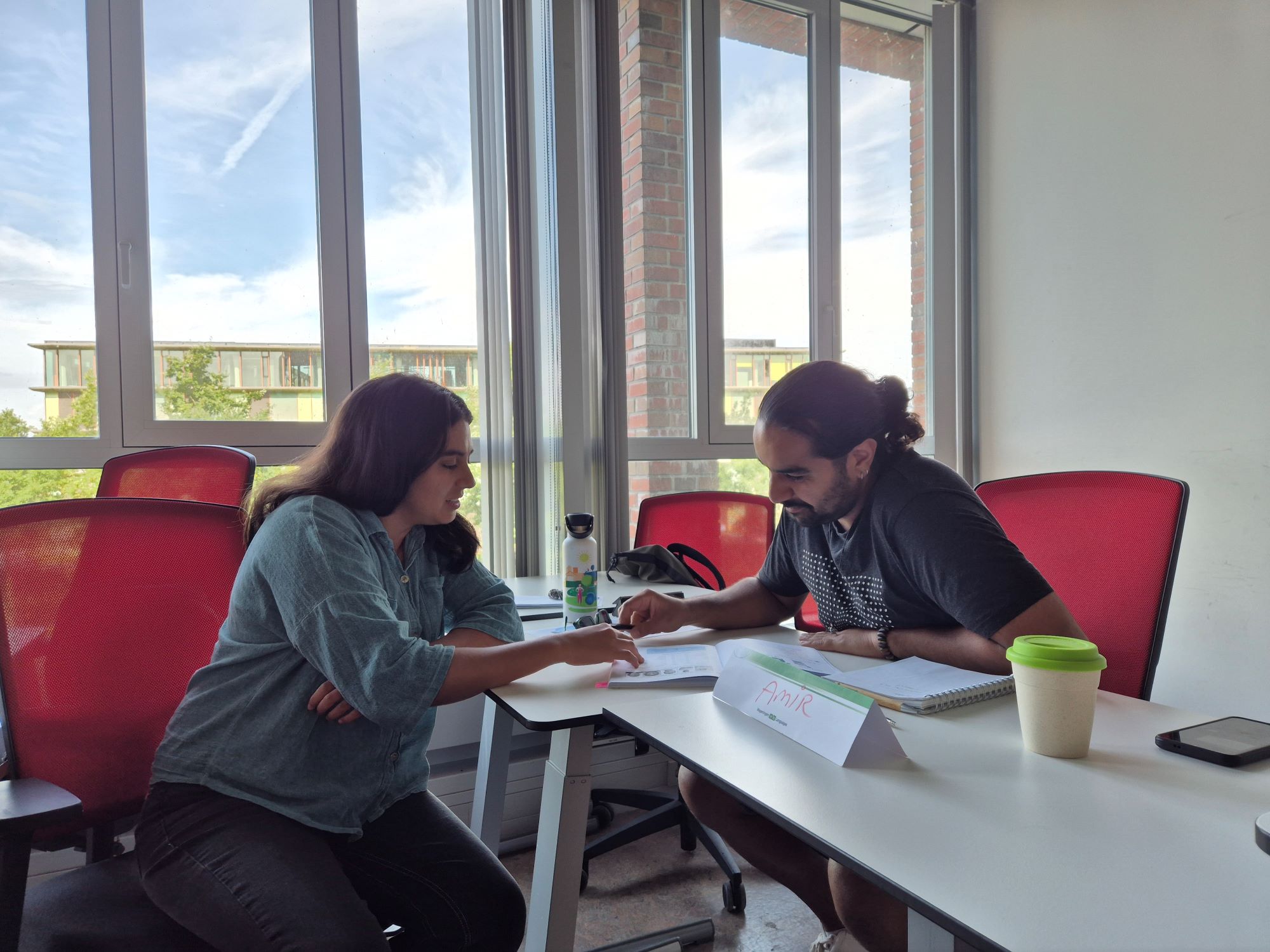 At home in Wageningen with a crash course in Dutch
